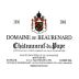 Domaine de Beaurenard Chateauneuf-du-Pape 2006 Front Label