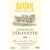 Domaine de l'Olivette Bandol Rouge 2008 Front Label