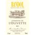 Domaine de l'Olivette Bandol Rose 2013 Front Label
