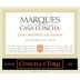 Concha y Toro Marques de Casa Concha Cabernet Sauvignon 2008 Front Label