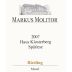 Markus Molitor Haus Klosterberg Riesling Spatlese 2007 Front Label