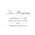 Domaine de Montille Meursault Les Perrieres Premier Cru 2012 Front Label
