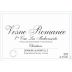 Domaine de Montille Vosne Romanee Christiane Les Malconsorts Premier Cru 2012 Front Label