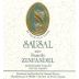 Sausal Winery Family Old Vine Estate Zinfandel 2007 Front Label