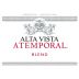 Alta Vista Atemporal Red Blend 2008 Front Label