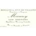 Domaine de Villaine Les Montots Mercurey Rouge 2014 Front Label