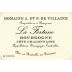 Domaine de Villaine La Fortune Cote Chalonnaise 2013 Front Label