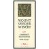 Mount Veeder Winery Cabernet Sauvignon 2007 Front Label