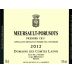 Domaine des Comtes Lafon Meursault-Porusots Premier Cru 2012 Front Label