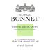 Chateau Bonnet Blanc 2009 Front Label