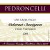 Pedroncelli Three Vineyards Dry Creek Cabernet Sauvignon 2008 Front Label