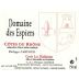 Dom. des Espiers Cotes du Rhone Cuvee Les Diablotines Blanc 2011 Front Label