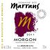 Domaine des Marrans Vieilles Vignes Morgon 2011 Front Label