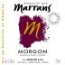 Domaine des Marrans Vieilles Vignes Morgon 2012 Front Label