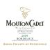 Mouton Cadet Blanc 2009 Front Label