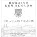 Dom. des Nugues Beaujolais-Villages 2014 Front Label
