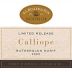 RL Buller Calliope Durif Petite Sirah 2002 Front Label