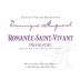 Domaine Dominique Mugneret Romanee-Saint-Vivant Grand Cru 2010 Front Label