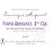 Domaine Dominique Mugneret Vosne-Romanee Au Dessus des Malconsorts Premier Cru 2010 Front Label