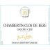 Domaine Drouhin-Laroze Chambertin-Clos de Beze Grand Cru 2009 Front Label