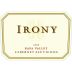 Irony Cabernet Sauvignon 2008 Front Label