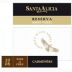 Santa Alicia Reserve Carmenere 2008 Front Label