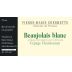 Vissoux Chermette Beaujolais Blanc Cepage Chardonnay 2013 Front Label