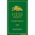 Hess Select Chardonnay 2009 Front Label