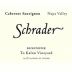 Schrader Beckstoffer To Kalon Cabernet Sauvignon 2007 Front Label