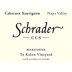Schrader CCS Cabernet Sauvignon 2005 Front Label