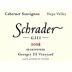 Schrader Beckstoffer Georges III Vineyard GIII Cabernet Sauvignon 2008 Front Label