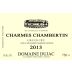 Domaine Dujac Charmes Chambertin Grand Cru 2013 Front Label