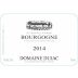 Domaine Dujac Bourgogne Blanc 2014 Front Label