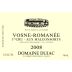 Domaine Dujac Vosne-Romanee Aux Malconsorts Premier Cru 2008 Front Label