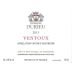 Domaine Durieu Ventoux 2013 Front Label
