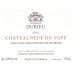 Domaine Durieu Chateauneuf-du-Pape 2010 Front Label