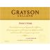 Grayson Cellars Pinot Noir 2014 Front Label