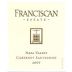 Franciscan Estate Cabernet Sauvignon 2007 Front Label
