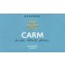 CARM Douro Reserva 2008 Front Label