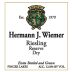 Hermann J. Wiemer Dry Reserve Riesling 2008 Front Label