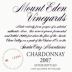Mount Eden Vineyards Santa Cruz Mountains Chardonnay 2007 Front Label