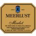 Meerlust Merlot 2006 Front Label