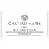 Chateau Maris Biodynamic Old Vine Syrah 2007 Front Label