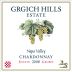 Grgich Hills Estate Chardonnay 2008 Front Label
