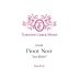 Tortoise Creek Les Oliviers Pinot Noir 2009 Front Label