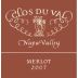 Clos du Val Merlot 2007 Front Label