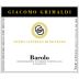 Giacomo Grimaldi Barolo Sotto Castello 2006 Front Label
