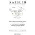 Kaesler Old Vine Semillon 2008 Front Label