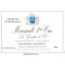 Francois Gaunoux Meursault La Goutte d'Or Premier Cru 2014 Front Label
