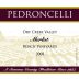 Pedroncelli Bench Vineyards Merlot 2008 Front Label